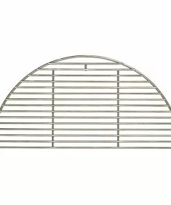 BAUHAUS Kamado Joe Grillrost Edelstahl Halbrund Edelstahl, Passend Für: Kamado Joe Holzkohlegrill Classic