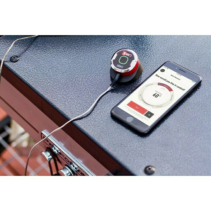 BAUHAUS Weber Grill-Thermometer IGrill Mini Bluetooth, Messfühler 6 BAUHAUS Weber Grill-Thermometer IGrill Mini Bluetooth, Messfühler – Bild 4