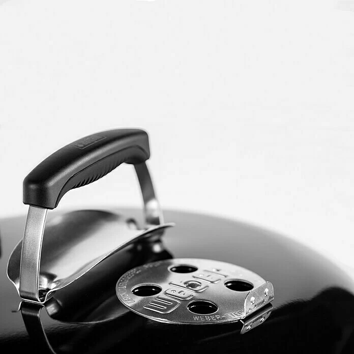 BAUHAUS Weber Kugelgrill Original Kettle E-5730 Schwarz/Silber, Hauptgrillfläche: Ø 54 Cm 6 BAUHAUS Weber Kugelgrill Original Kettle E-5730 Schwarz/Silber, Hauptgrillfläche: Ø 54 Cm – Bild 4