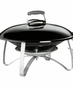 BAUHAUS Weber Feuerschale Fireplace Schwarz, Ø X H: 61,75 X 45,4 Cm