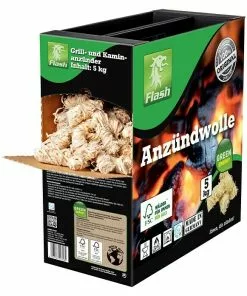 BAUHAUS Flash Öko-Anzündwolle 5 Kg