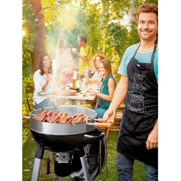 BAUHAUS Tramontina Grillaufsatz Churrasco Passend Für: Holzkohlegrill Mit Ø 57 - 60 Cm 4 BAUHAUS Tramontina Grillaufsatz Churrasco Passend Für: Holzkohlegrill Mit Ø 57 - 60 Cm – Bild 2