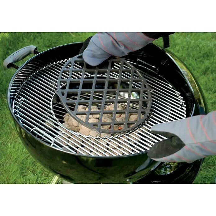 BAUHAUS Weber Gourmet BBQ System Grillrost Gusseisen, Geeignet Für: Kugelgrill 57 Cm 7 BAUHAUS Weber Gourmet BBQ System Grillrost Gusseisen, Geeignet Für: Kugelgrill 57 Cm – Bild 5
