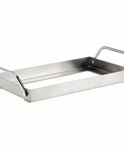 BAUHAUS Flash Grillsalzsteinhalter L X B X H: 25 X 12 X 4,5 Cm, Edelstahl