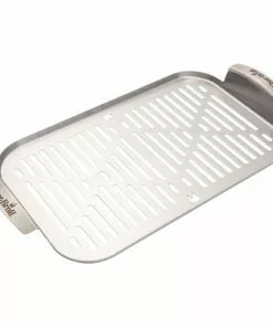 BAUHAUS Char-Broil Grillpfanne Grill+ Edelstahl, L X B X H: 42 X 22 X 4 Cm