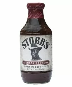 BAUHAUS Stubb's Barbecuesauce Hickory Bourbon 450 Ml