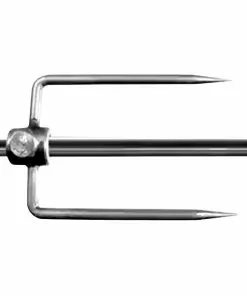 BAUHAUS Drehspieß Gabel Durchmesser: 8 Mm