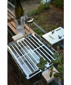 BAUHAUS Knister Balkonhalterung Edelstahl, Passend Für: Alle Knister Grills -Weber Grills Verkäufe 2022 12 960